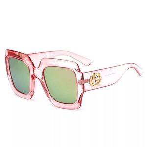 High Fashion Summer Oversized Pink Sunglasses 😎